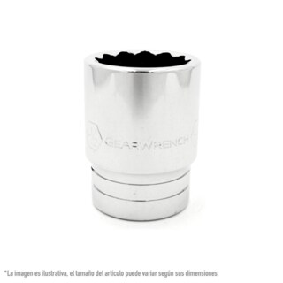 Foto 3 | Dado Estándar 1 Plg 12 Puntas Gearwrench 83401 1.1/8 Plg