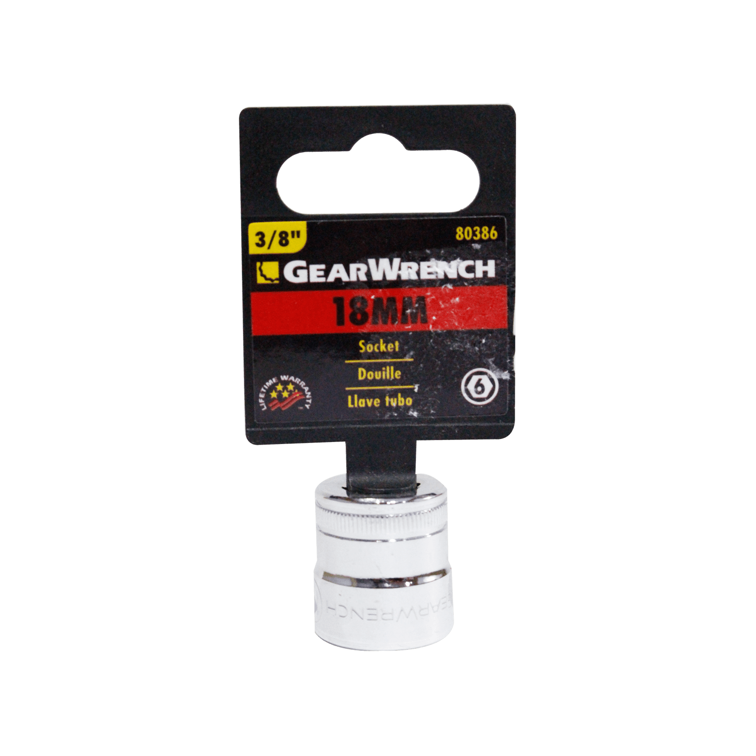 Foto 2 pulgar | Dadosmet.6pts3/8 Gearwrench 80386 18 Mm.