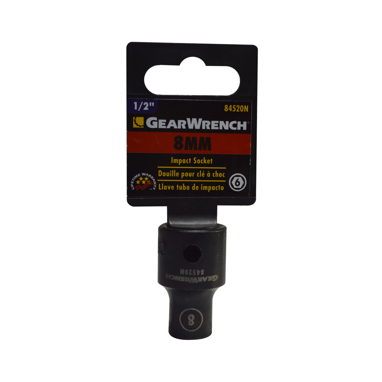 Foto 1 | Dado Imp 1/2 6pts Gearwrench 84520 8 Mm.