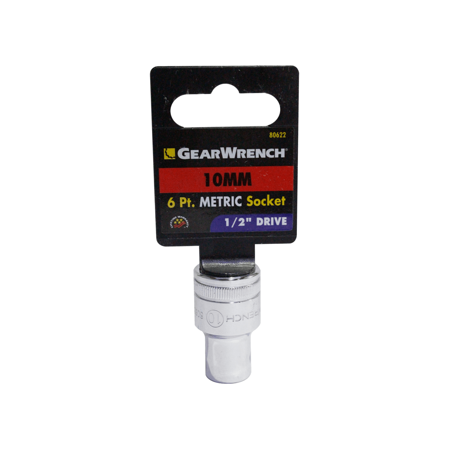 Dadosmet.6pts1/2 Gearwrench 80622 10 Mm.
