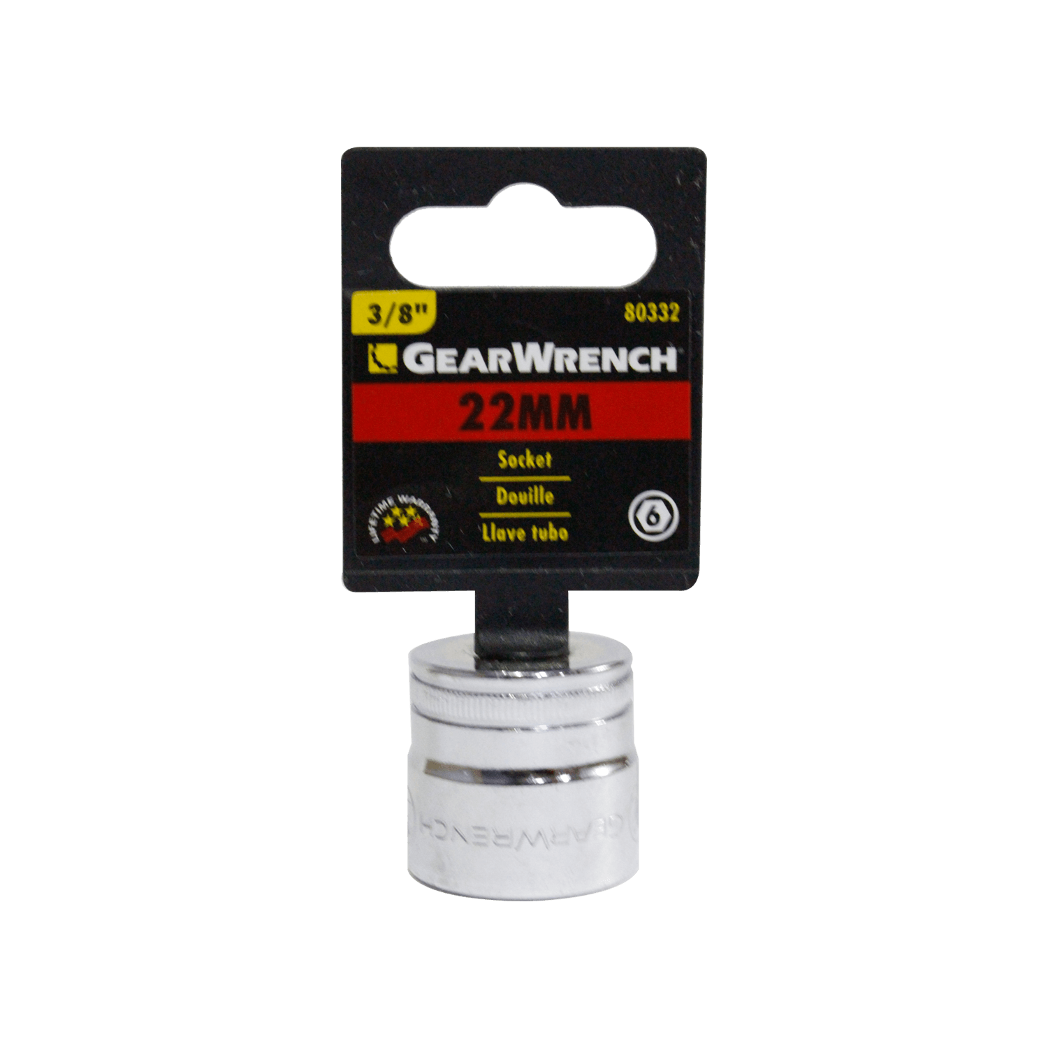 Foto 2 pulgar | Dadosmet.6pts3/8 Gearwrench 80332 22 Mm