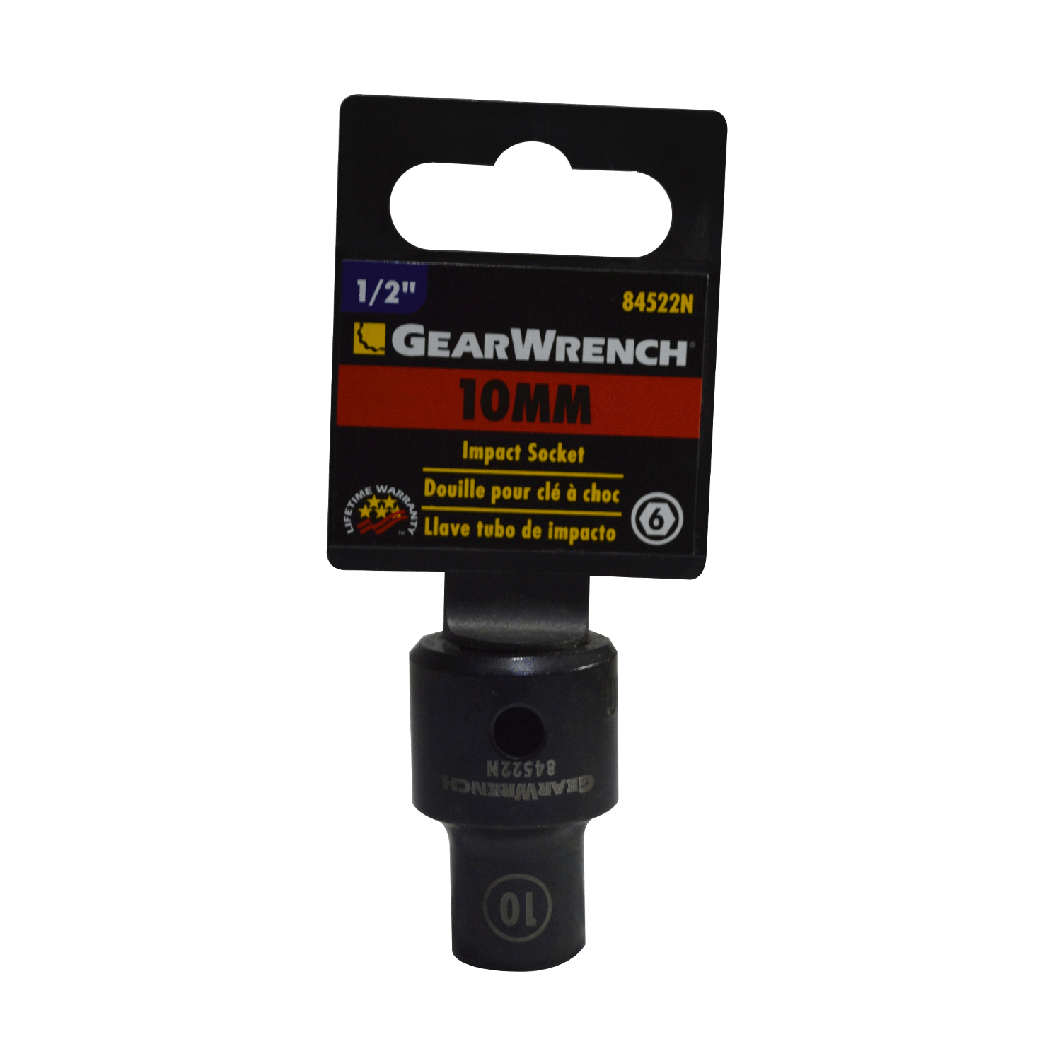 Foto 2 pulgar | Dado Imp 1/2 6pts Gearwrench 84522 10 Mm.