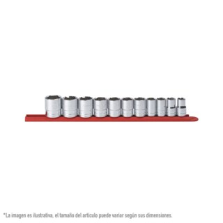 Foto 1 | Dados 6 Puntas Sae De 1/2 Plg 11 Pz. Gearwrench 80703