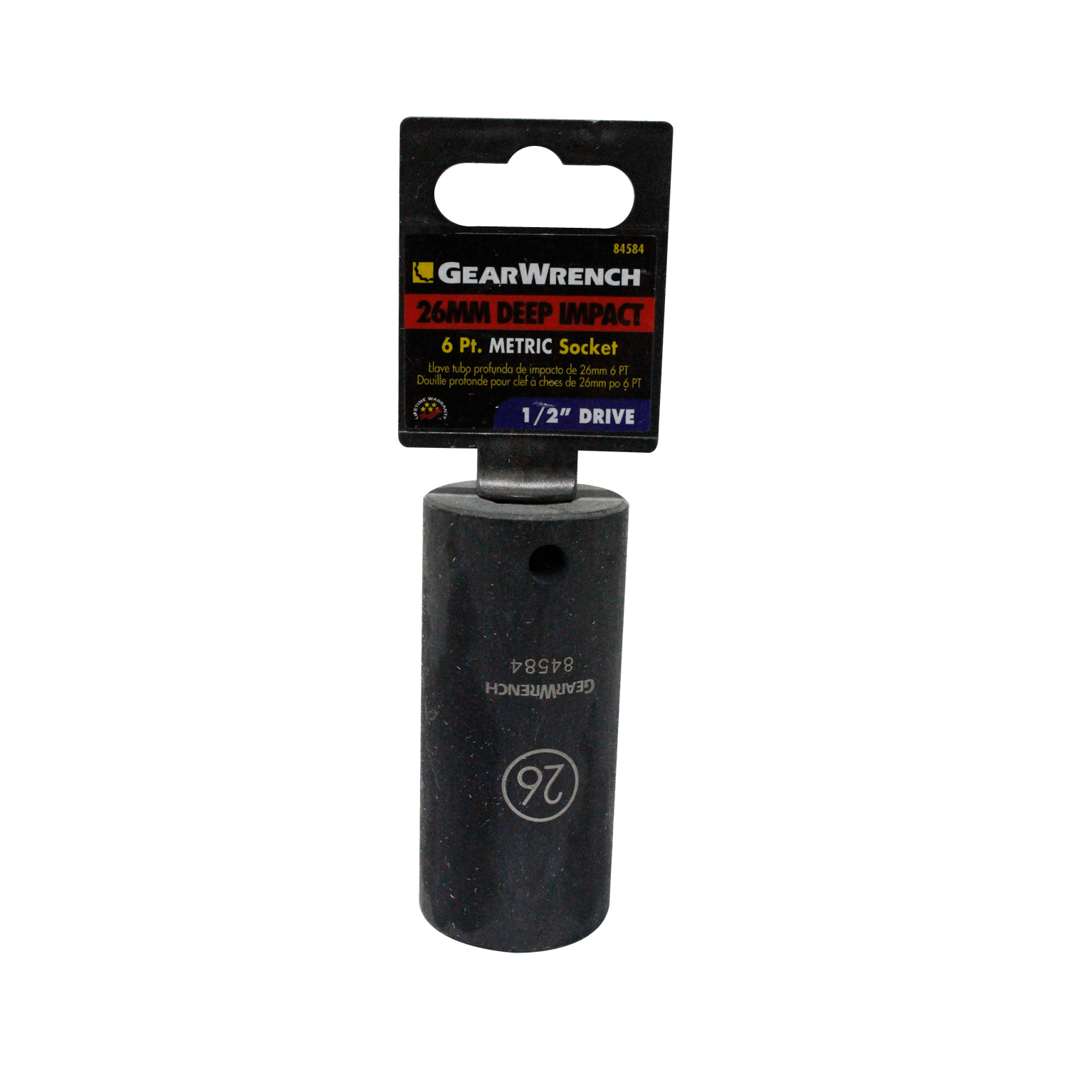 Foto 2 pulgar | Dado Imp 1/2 6pts Lgo. Gearwrench 84584 26 Mm.
