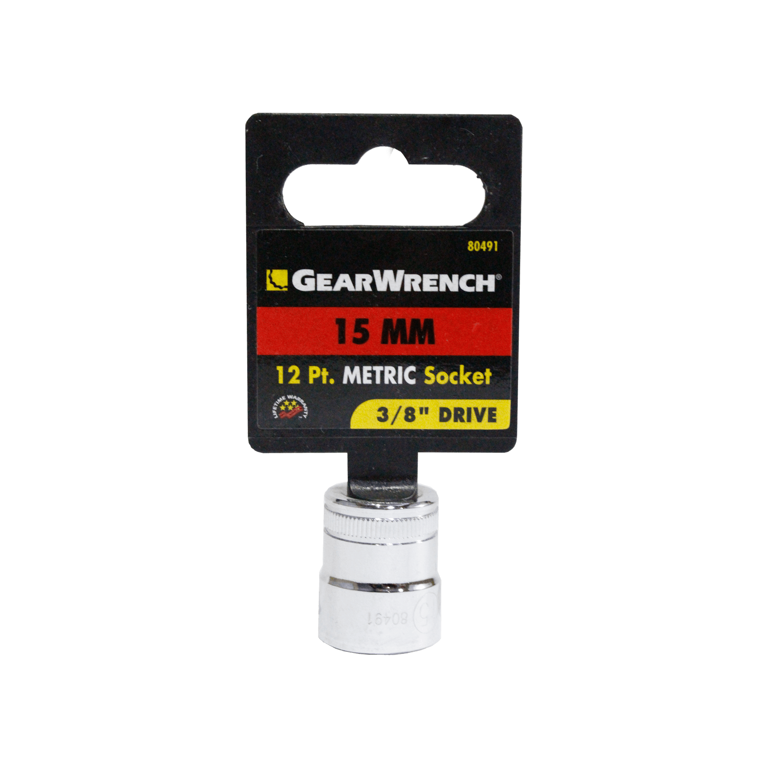 Dados 12 Pts.3/8 Gearwrench 80491 15 Mm. $140