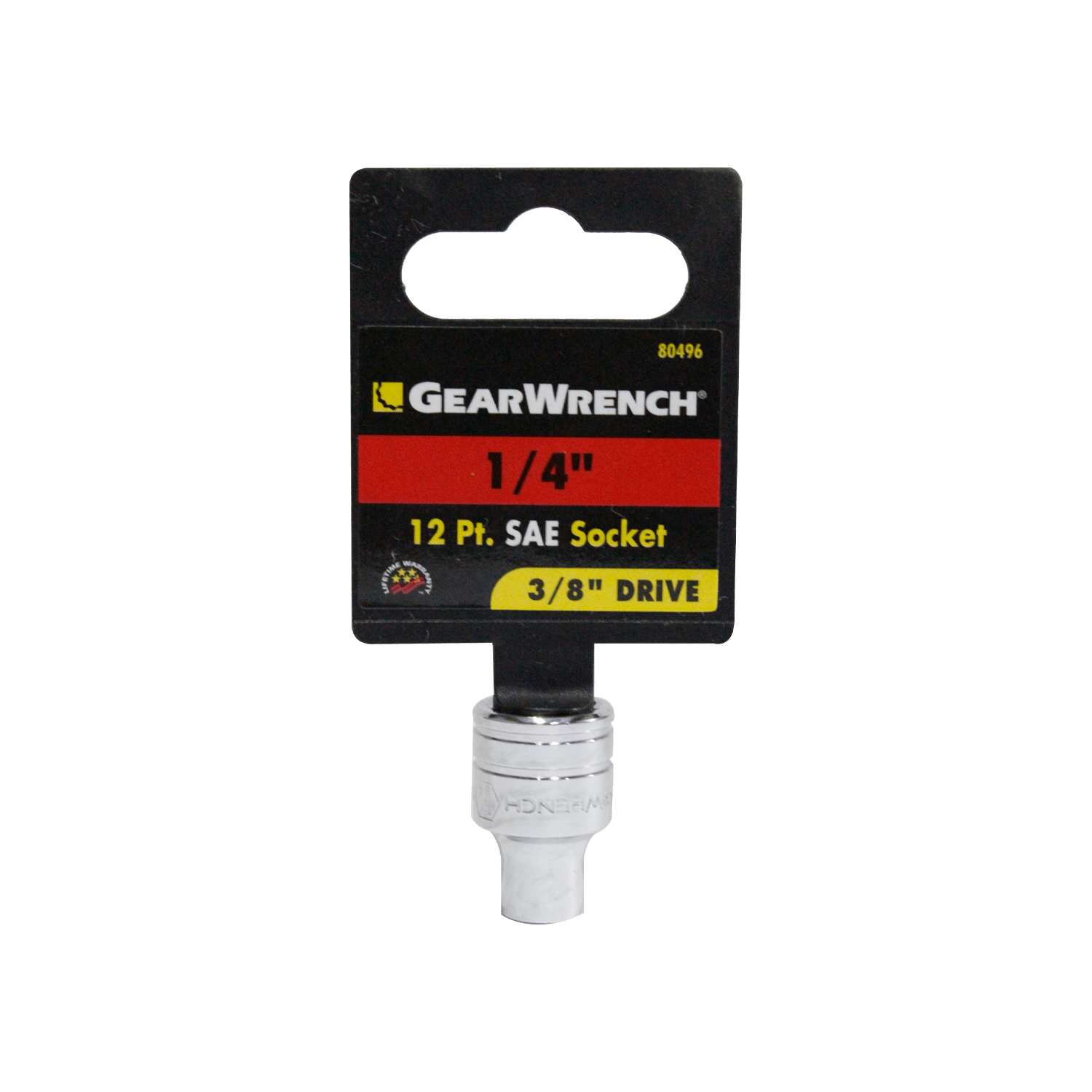 Dados 12 Pts.3/8 Gearwrench 80496 1/4