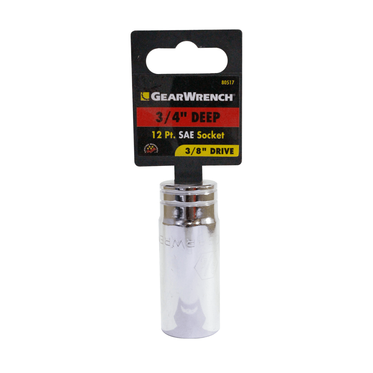 Foto 2 pulgar | Dadolargo12pts3/8 Gearwrench 80517 3/4