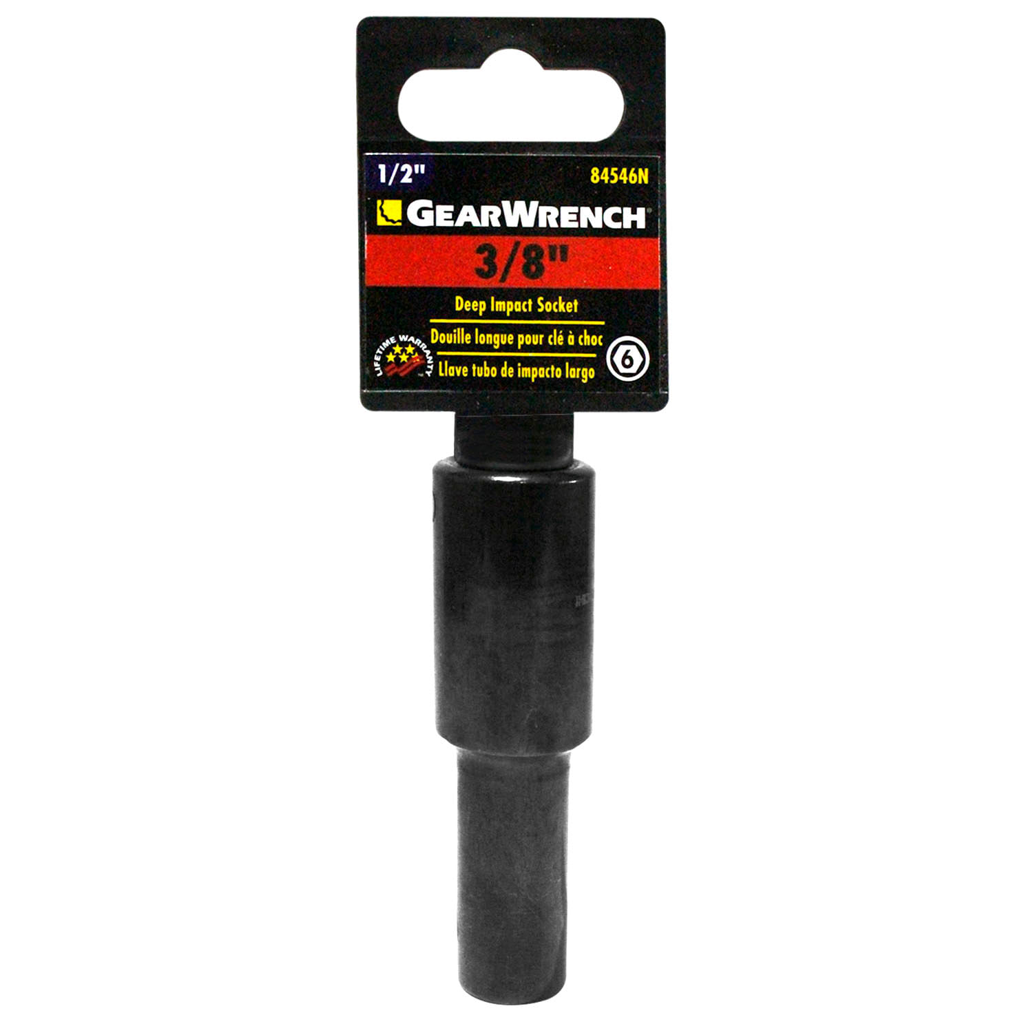 Foto 1 | Dado Imp 1/2 6pts Lgo. Gearwrench 84546 3/8