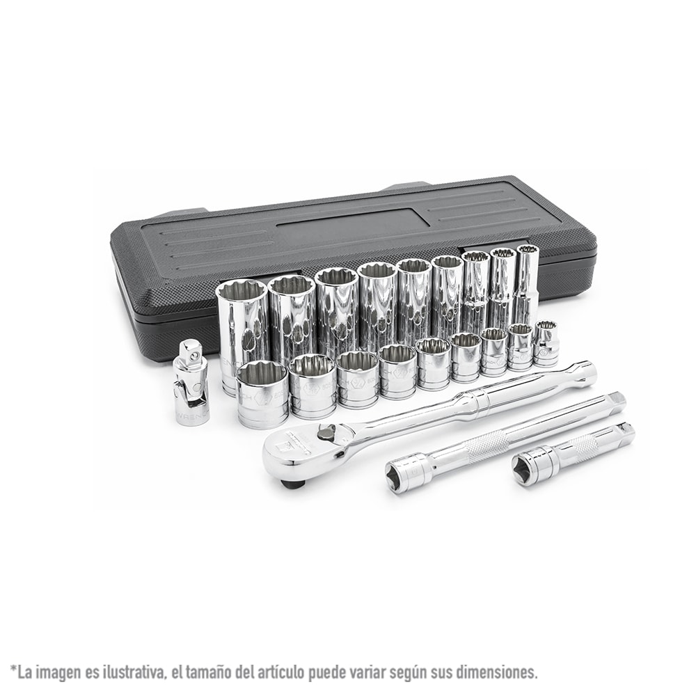 Dados Sae 3/8 Plg 12 Pt Con Matraca Gearwrench 80691 $1,510