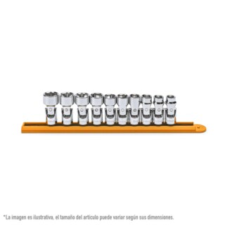Foto 1 | Dados Flex. Mm 6pt 3/8 Plg 10 Pz. Gearwrench 80565