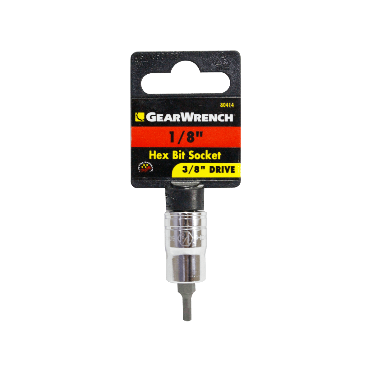 Foto 2 pulgar | Dado Hexagonal GearWrench 80414 3/8 X 1/8