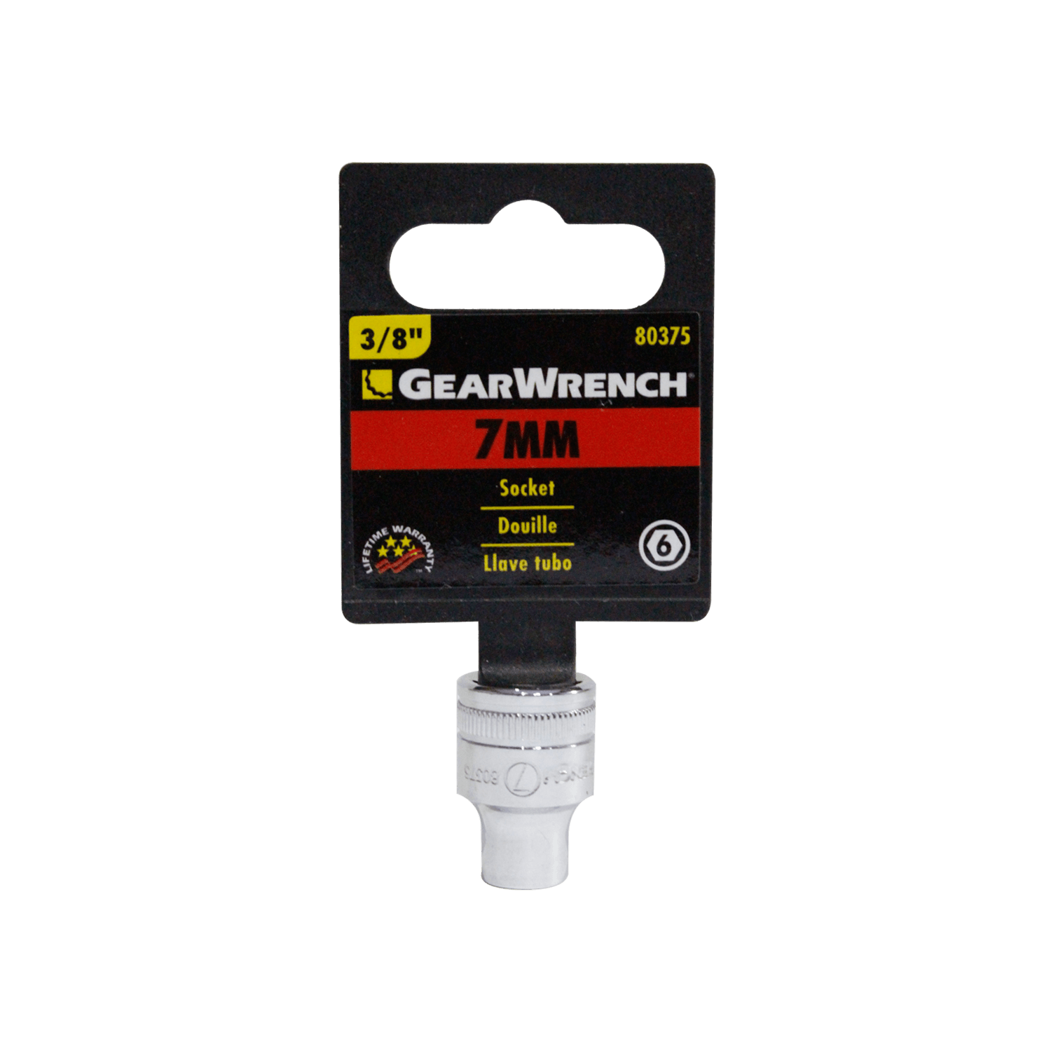 Foto 2 pulgar | Dadosmet.6pts3/8 Gearwrench 80375 7 Mm.