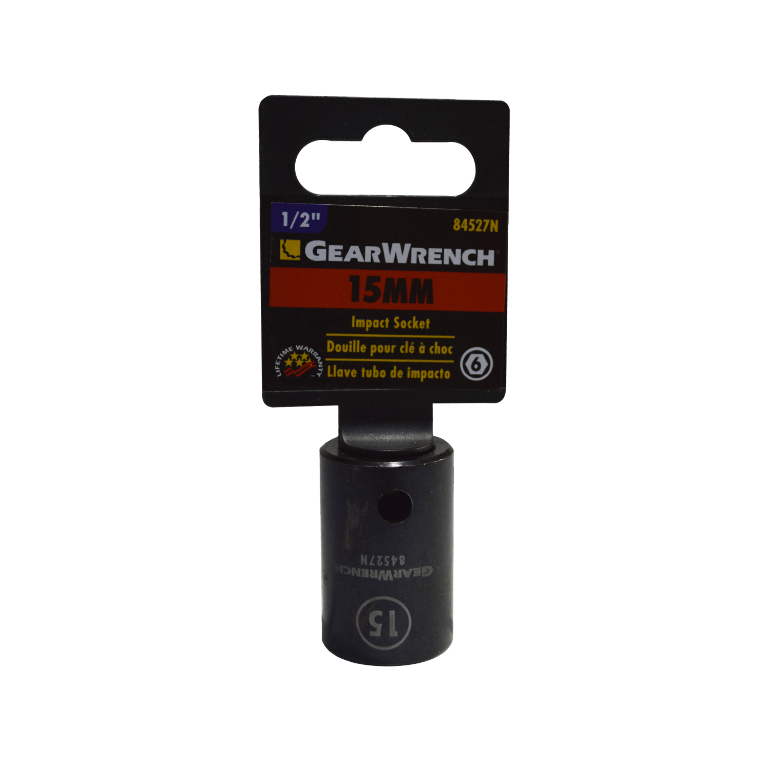 Dado Imp 1/2 6pts Gearwrench 84527 15 Mm.