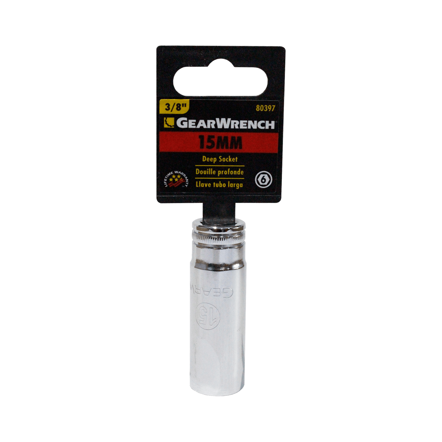 Dadolgomt6pts3/8 Gearwrench 80397 15 Mm. $171