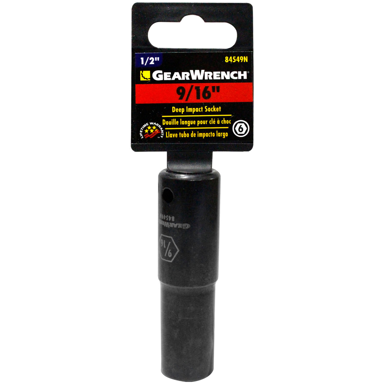 Foto 2 pulgar | Dado Imp 1/2 6pts Lgo. Gearwrench 84549 9/16