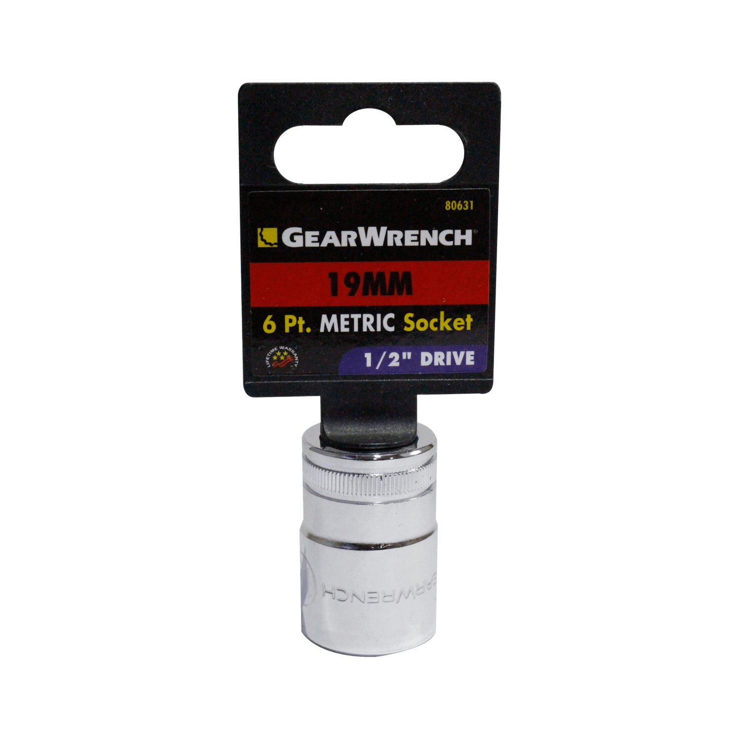 Dadosmet.6pts1/2 Gearwrench 80631 19 Mm.