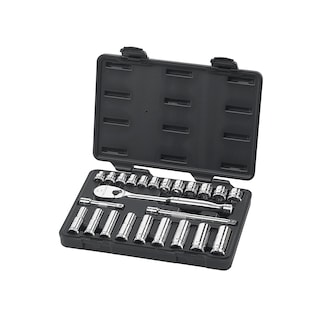 Foto 1 | Juego De Herramientas Para Mecánico Std Y Largas De 3/8 Plg 6 Y 12 Ptas Mm Gearwrench 80559 24 Pz