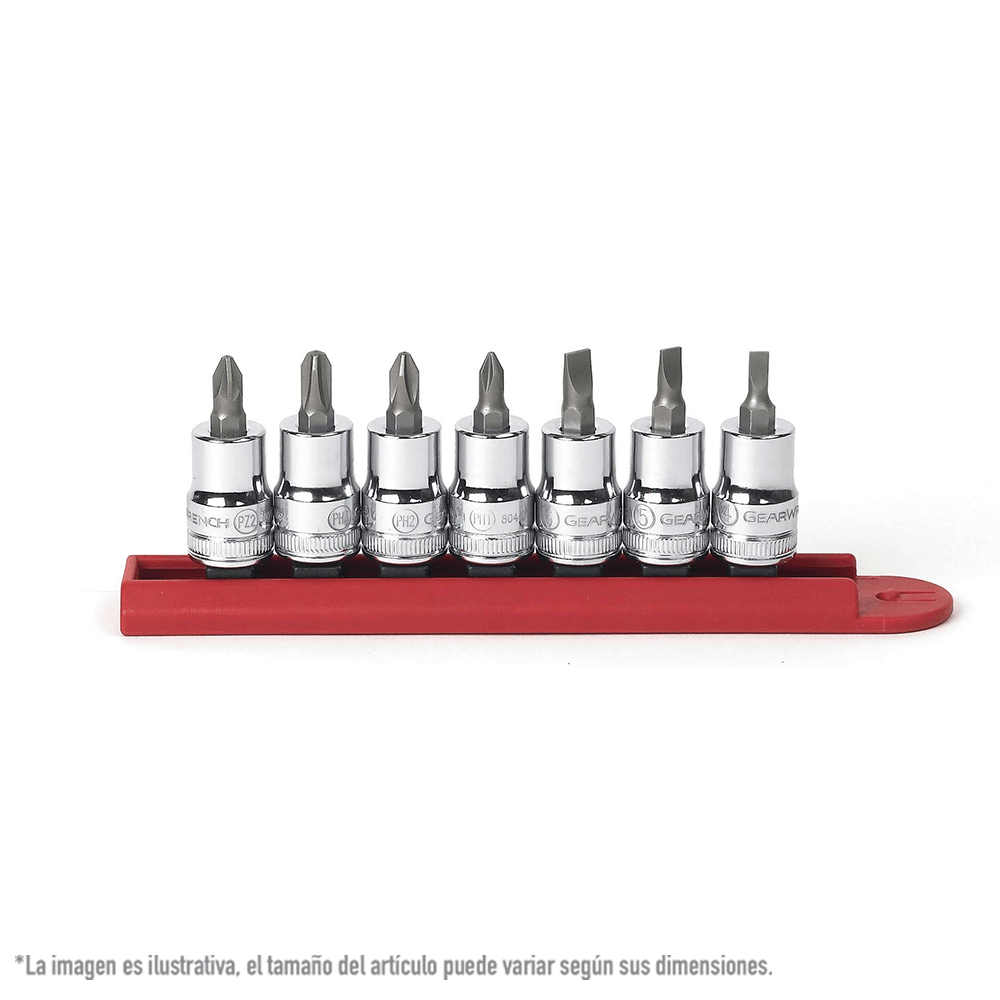 Dados Torx Ext 1/4 3/8 & 1/2 Plg 10 Pz Gearwrench 80582