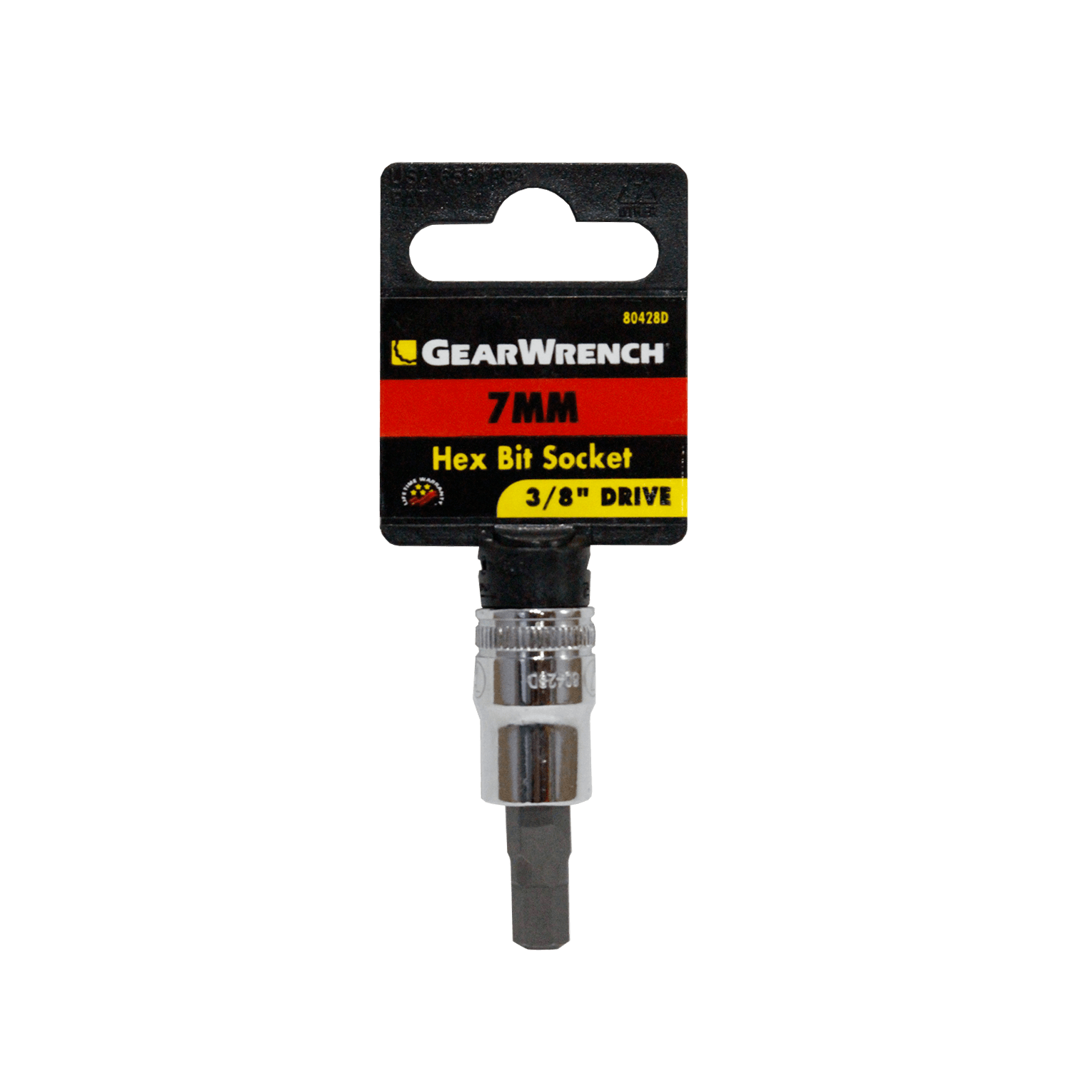 Foto 2 pulgar | Dados Hexag.met. Gearwrench 80428d 7mm.mando 3/8