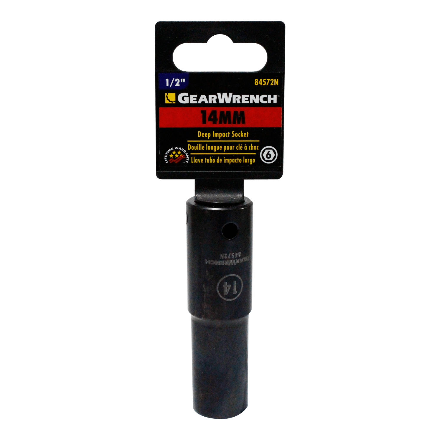Foto 2 pulgar | Dado Imp 1/2 6pts Lgo. Gearwrench 84572 14 Mm.