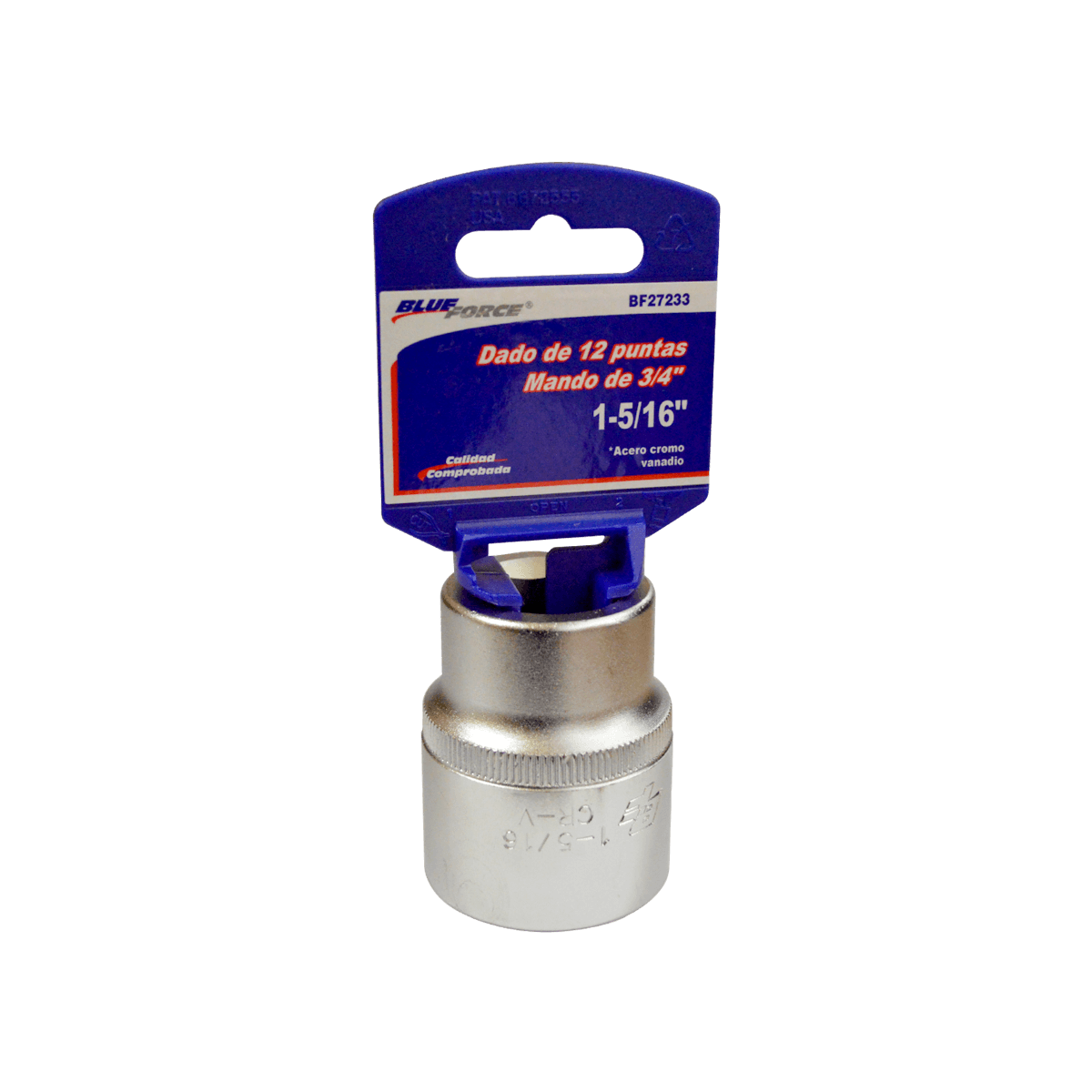 Dado Blue Force BF27233 3/4 12 Puntos 1.5/16''