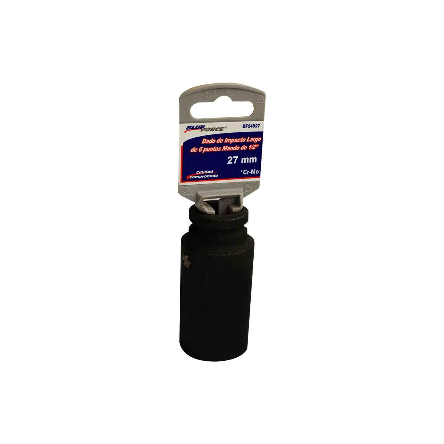 Dado de Impacto Largo 1/2 Blue Force Bf24927 27 MM
