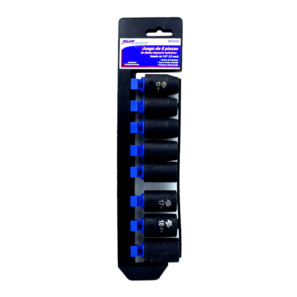 Foto 1 | Dados Impacto Blue Force Bf24116 1/2 Mm