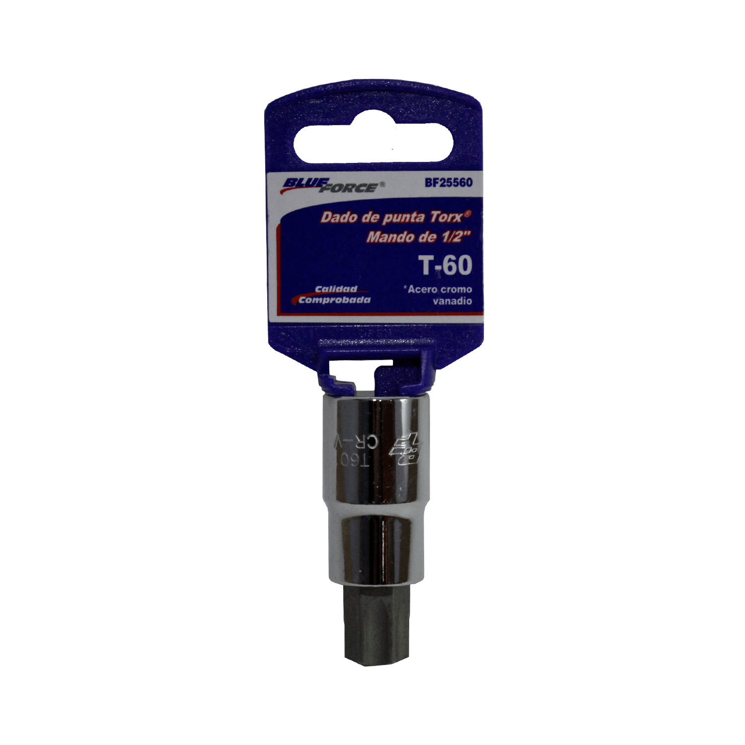 Dados Torx Blue Force Bf25560 T60 Mando 1/2