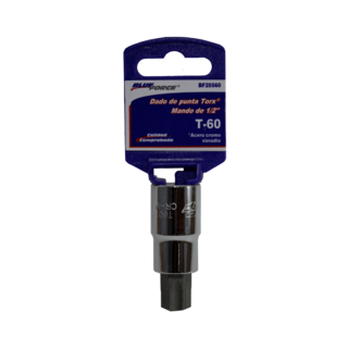 Foto 1 | Dados Torx Blue Force Bf25560 T60 Mando 1/2
