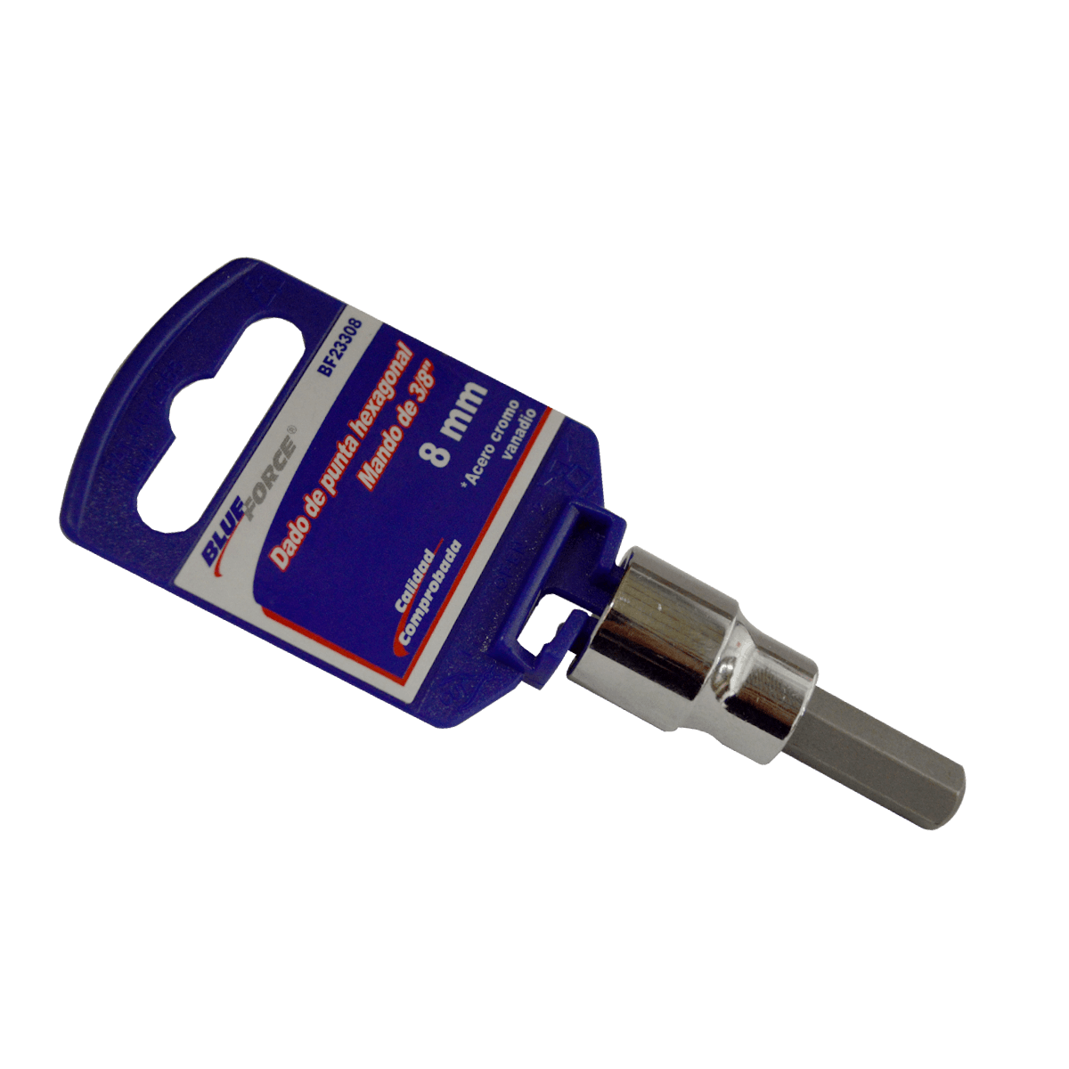 Dados Hexag Met Blue Force Bf23308 8 mm Mando 3/8