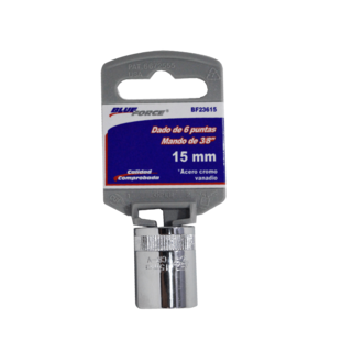 Foto 1 | Dados Met 6 Puntas 3/8 Blue Force Bf23615 15 mm