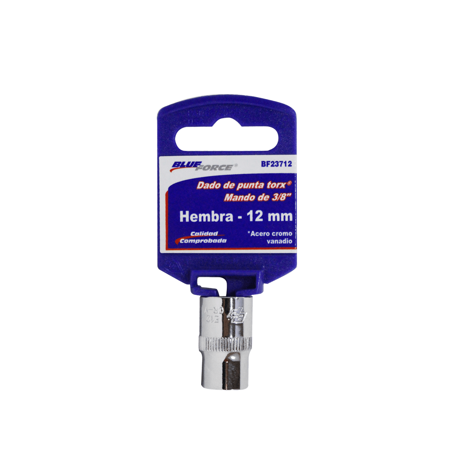 Dados Torx Hembra Blue Force Bf23712 12 Mm Mando 3/8