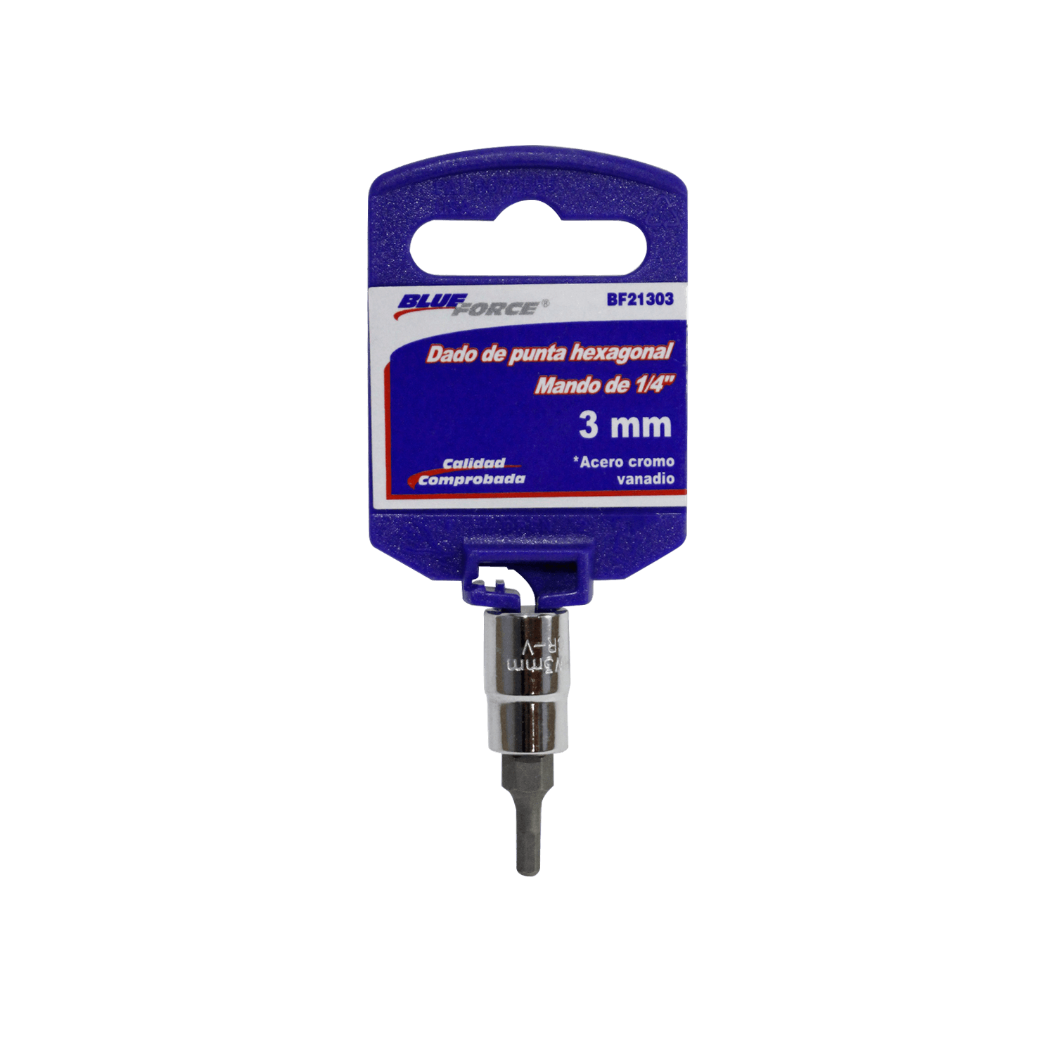 Dados  Hexag Met  Blue Force Bf21303 3 Mm Mando 1/4