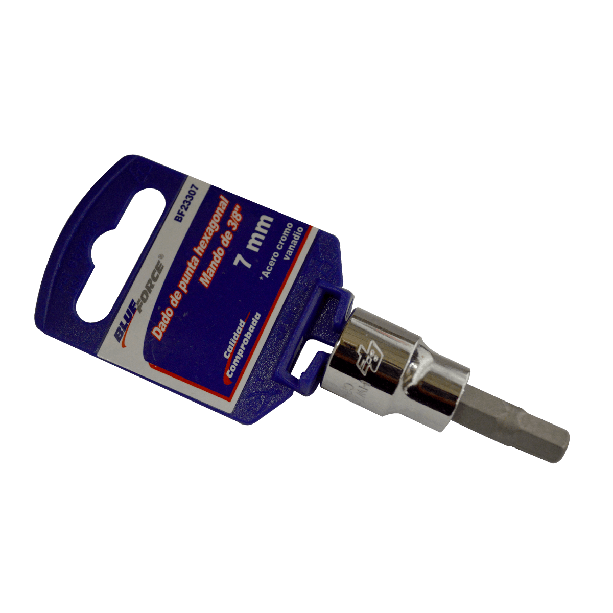 Dados Hexag Met Blue Force Bf23307 7 mm Mando 3/8