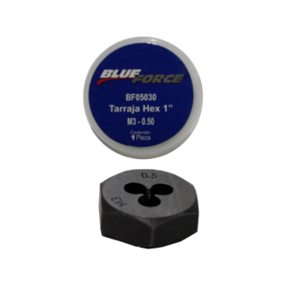Foto 1 | Dado Hexagonal Blue Force Bf05030 3 Mm - 0.50 Plg