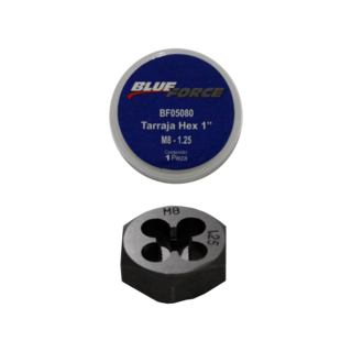 Foto 1 | Dado Hexagonal Blue Force Bf05080 8 Mm - 1.25 Plg
