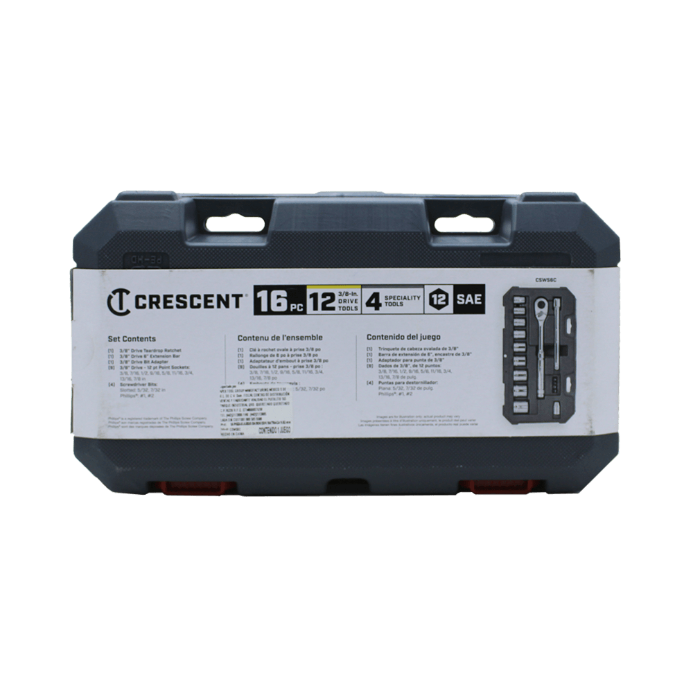 Foto 4 | Juego Dados con Matraca Crescent Csws6n 16 Piezas