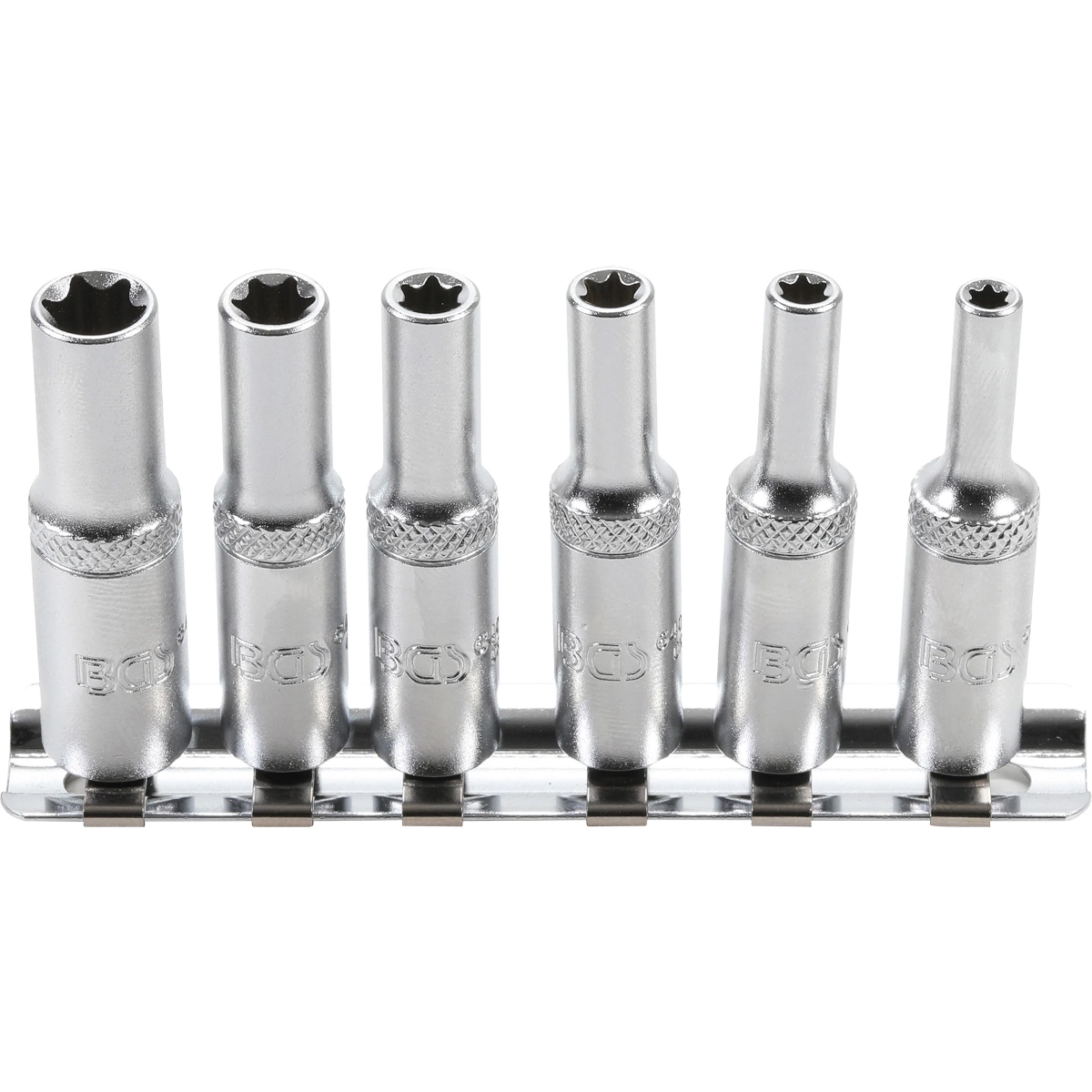 Foto 1 | Juego 6 Pza De Dados Largos E-torx 1/4'' | E4-e10 | Bgs 6403