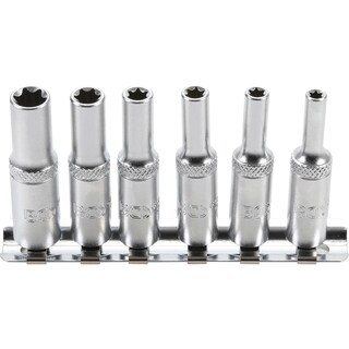 Foto 1 | Juego 6 Pza De Dados Largos E-torx 1/4'' | E4-e10 | Bgs 6403