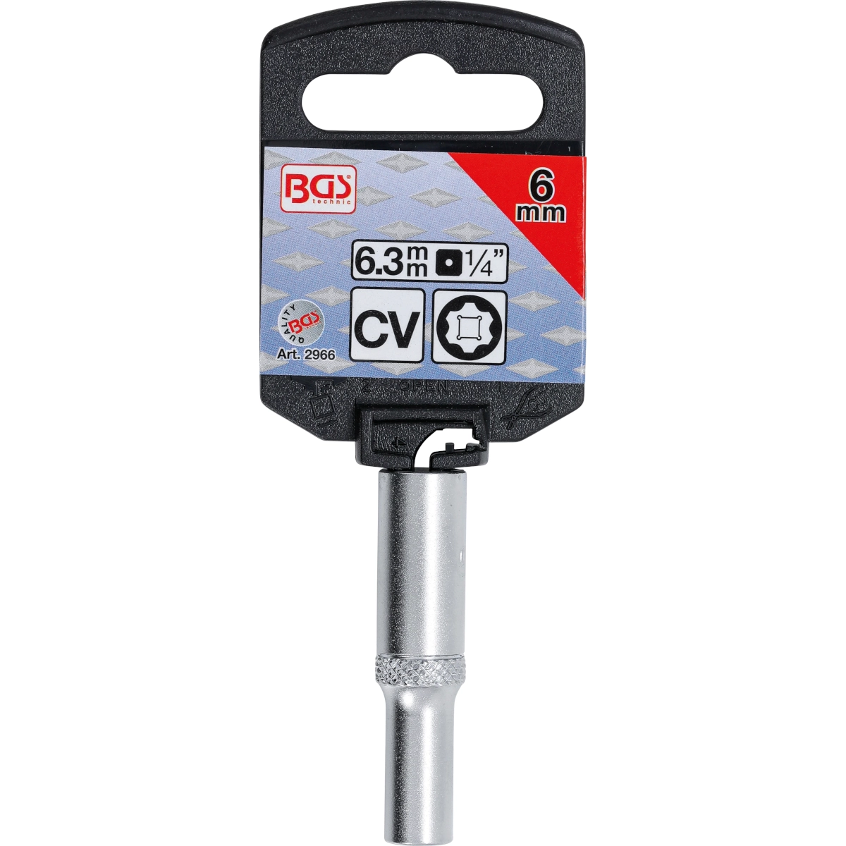 Foto 2 | Dado Largo Super Lock | Entrada 1/4'' | 6 Mm | Bgs 2966