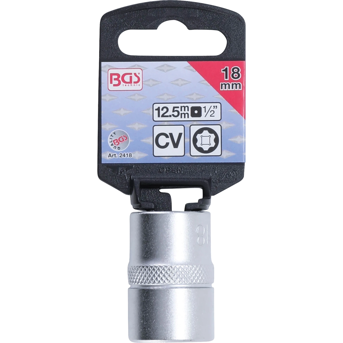 Foto 2 | Dado Super Lock | Entrada 1/2'' | 18 Mm | Bgs 2418