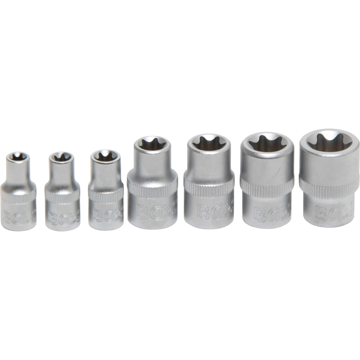 Foto 2 | Juego 7 Pz De Dados E-torx 1/4'' Y 3/8'' | E6 - E16 | Bgs 2027