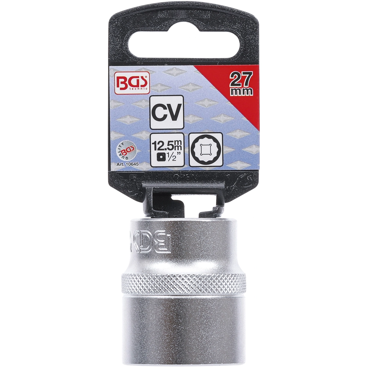 Foto 3 | Dado 12 Caras | Entrada 1/2'' | 27 Mm | Bgs 10645