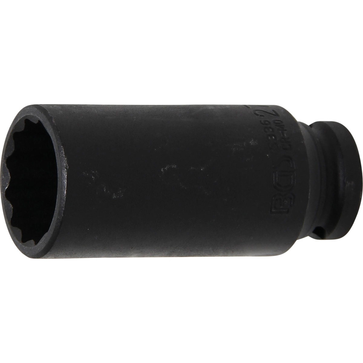 Foto 1 | Dado Impacto 12 Caras | Entrada 1/2'' | 27 Mm | Bgs 5336