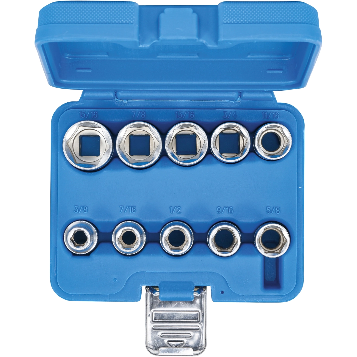 Foto 5 pulgar | Juego 10 Piezas De Dados 1/2'' Standard | Bgs 2434