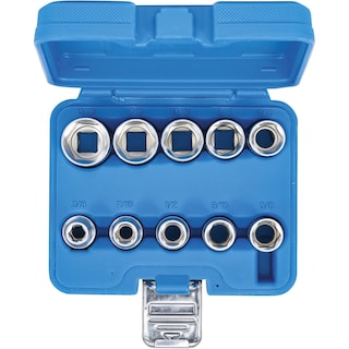 Foto 4 | Juego 10 Piezas De Dados 1/2'' Standard | Bgs 2434