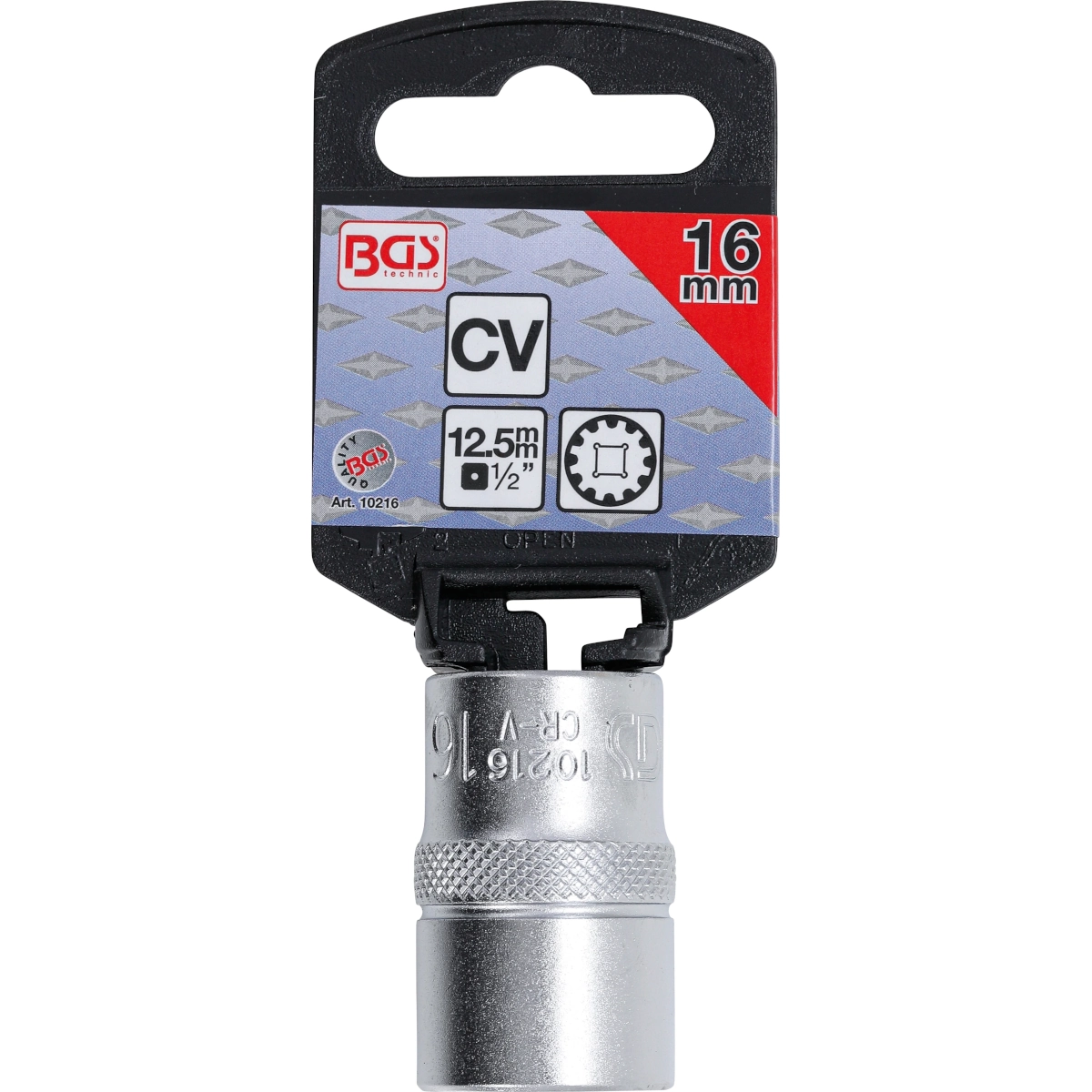 Foto 3 pulgar | Dado Multiusos Gear Lock 1/2'' | 16 Mm | Bgs 10216