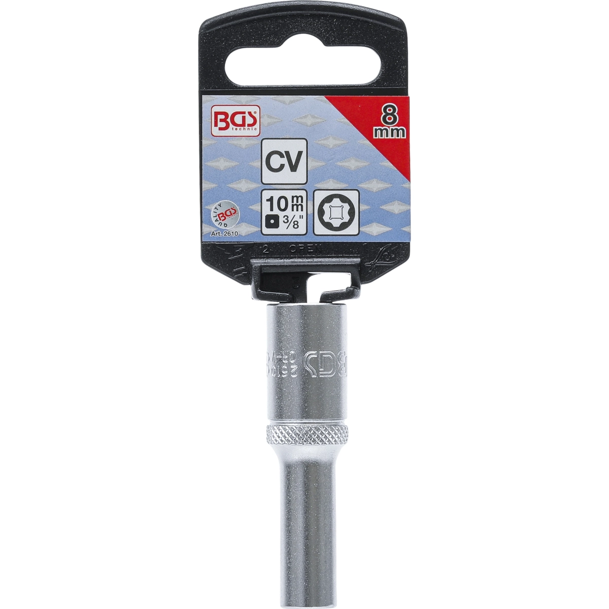 Foto 3 | Dado Largo Super Lock | Entrada 3/8'' | 8 Mm | Bgs 2610