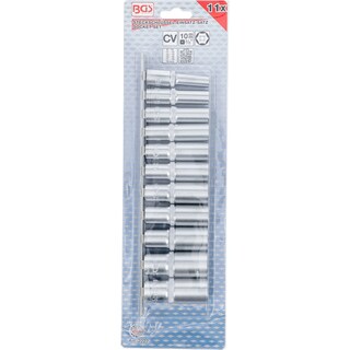 Foto 4 | Juego De Dados Largos 3/8 | Hexagonal | 8 - 19 Mm | Bgs 2222