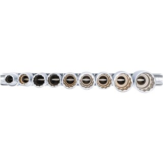 Foto 3 | Juego De Dados 1/2 | 10 - 24 Mm | 9 Pz | Bgs 5253